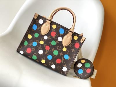 cheap quality Louis Vuitton x Yayoi Kusama M46380 OnTheGo